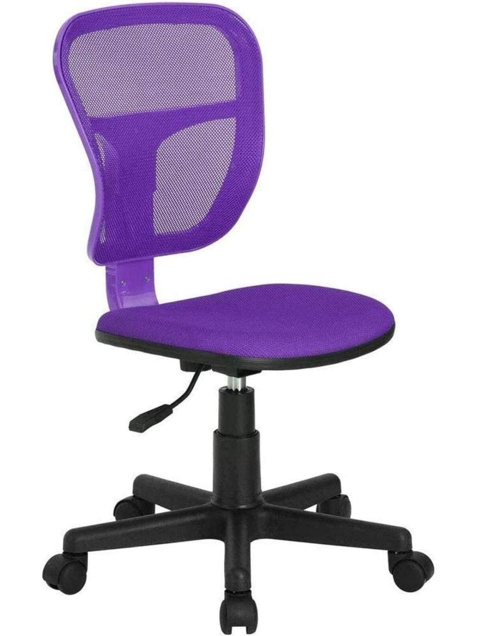 Ergonomischer Gaming Burostuhl mit 360 Grad Drehfunktion hohenverstellbarem Sitz und atmungsaktivem Netzdesign ohne Armlehnen