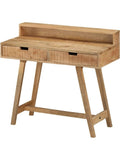 Arbeitsplatz aus massivem Mangoholz 100 x 45 x 90 cm im naturlichen Design fur Computer
